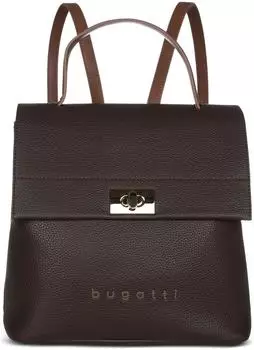 Bugatti Louisa City Rucksack Damen, Kunstleder, braun (49274302)