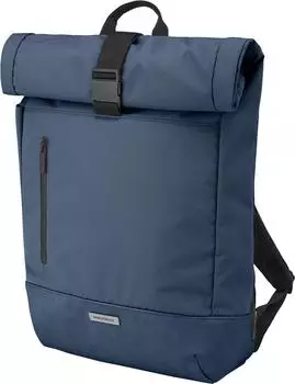 Moleskine Metro Rolltop Rucksack saphirblau, Polyester, Unisex