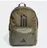 Adidas Classic Back-to-School Rucksack 3-Streifen 27,5L, khaki/schwarz (IS7042)