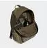 Adidas Classic Back-to-School Rucksack 3-Streifen 27,5L, khaki/schwarz (IS7042)