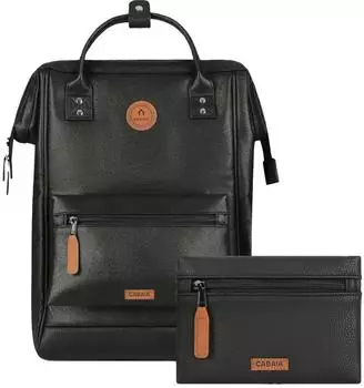 Caba&iuml;a Adventurer Iridescent Daypack L 46cm mit Laptopfach, schwarz (CAB996QJAA)