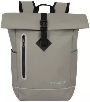 Travelite Basics Roll-Up Backpack (96314) sand