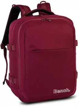 Bench Solid Rucksack 24L, Unisex, brombeer