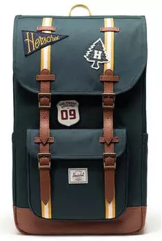 Herschel Little America Backpack (11390) patches green gables