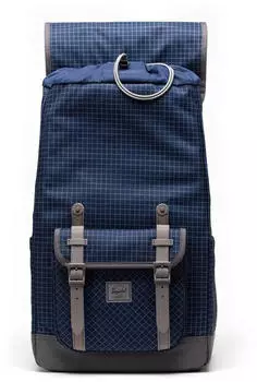 Herschel Little America Backpack (11390) grid naval academy/magnet