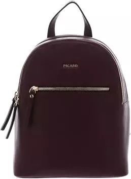 Picard Java Citybackpack Rindsleder weinrot (1245 15K 168)