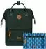 Cabaïa Adventurer Velvet Daypack L, 48cm, grün, mit Laptopfach (CAB993RUXJ)