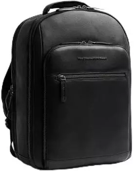 The Chesterfield Brand Serenzo Daypack Leder, schwarz, 40cm, Laptopfach (C58.035100)