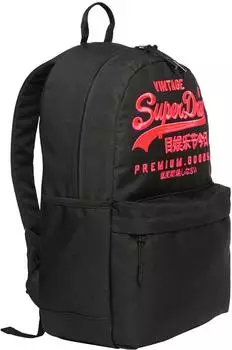 Superdry Heritage Montana Rucksack, schwarz, Damen