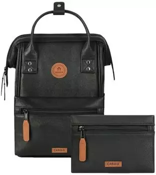 Caba&iuml;a Adventurer Iridescent City Rucksack S, schwarz (CAB996PUJA)