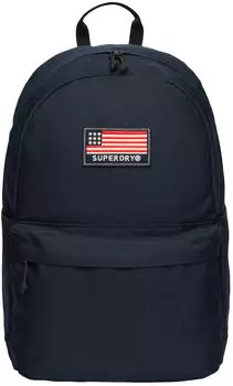 Superdry Classic Patch Montana Rucksack, Damen, blau