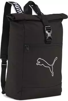 Puma Base Small Rolltop Rucksack, schwarz (92744)