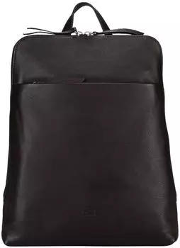 Jost Lysa Daypack Echtleder, dunkelbraun, Laptopfach (3343-003)
