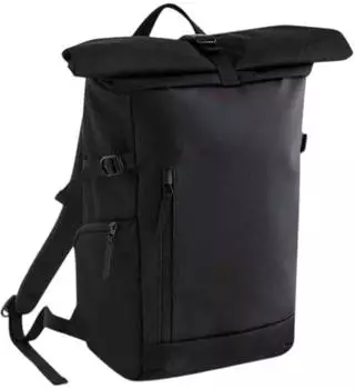 Quadra Z&uuml;rich Rolltop Rucksack, schwarz (QD543)