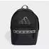 Adidas Classic Tape Rucksack, schwarz/grau, Unisex (JY1058)