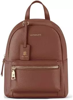 Lazarotti Bologna Leather Rucksack Leder, braun, 27cm (LZ03035-14)