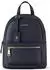 Lazarotti Bologna Leather City Rucksack, Leder, dunkelblau, 27cm (LZ03035-13)