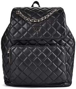 Guess Juliet City-Rucksack Kunstleder schwarz Damen (TWQN24_56033_BLA)