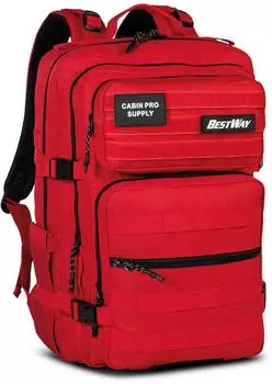 Worldpack BestWay Cabin Pro Supply Wanderrucksack 48cm rot (40329-0200)