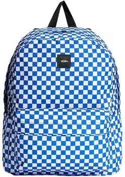 Vans Old Skool Checkerboard Backpack blue
