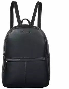 STILORD "Conner" Notebook-Rucksack Leder, vintage, schwarz (2173)