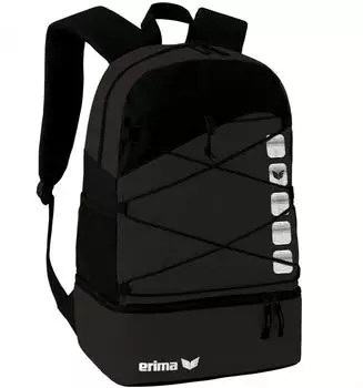 Erima Club 5 Multifunktionsrucksack mit Bodenfach, schwarz (750938)