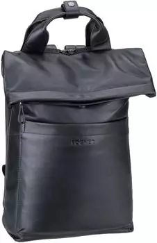 Bogner Calgary Leon Rucksack Echtleder 46cm, schwarz