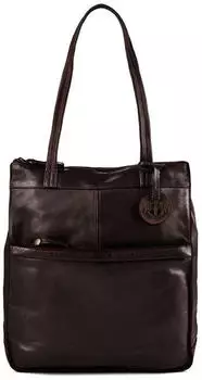 Harbour 2nd Franny Daypack Echtleder 36cm braun (UP.13389-chocolatebrown)