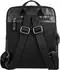 Sansibar Laptop-Rucksack Echtleder, schwarz, Unisex (71906)