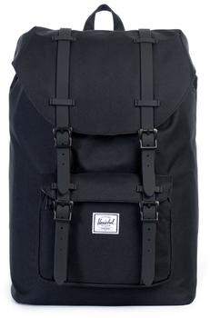Herschel Little America Mid-Volume Backpack black/black rubber