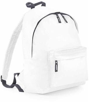 Bagbase Fashion Backpack white/graphite grey