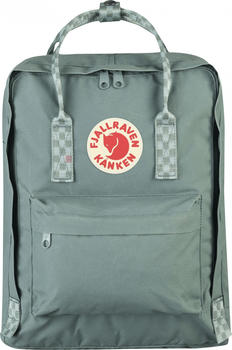 Fjällräven Kånken frost green/chess pattern