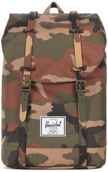 Herschel Retreat Backpack woodland camo/printed rubber