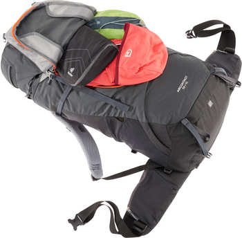 Deuter Aircontact 55+10 graphite-black (2019) – Deuter Aircontact 55+10 graphite-black (2019): Der perfekte Begleiter für Outdoor-Abenteuer