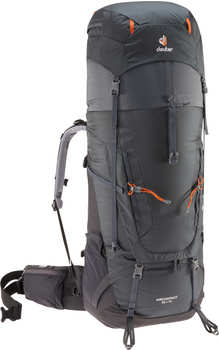 Deuter Aircontact 55+10 graphite-black (2019) – Komfort und Funktionalität vereint