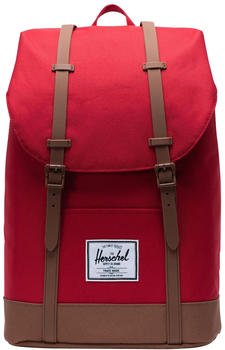 Herschel Retreat Backpack (2021) red/saddle brown