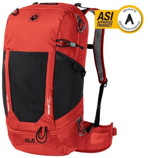 Jack Wolfskin Kingston 30 Pack RECCO lava red