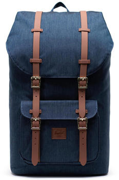 Herschel Little America Backpack (2021) indigo denim crosshatch