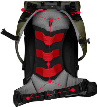 Mammut Trion Spine 50L granite/black – Komfort und Ergonomie für lange Touren