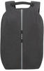 Laptoprucksack SAMSONITE "Securipak, black steel" Gr. B/H/T: 30 cm x 44 cm x 16 cm,