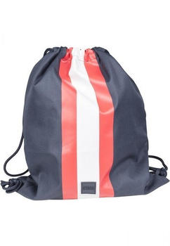 Urban Classics Striped Gym Bag (TB2256-01224-0050) navy/fire red/white
