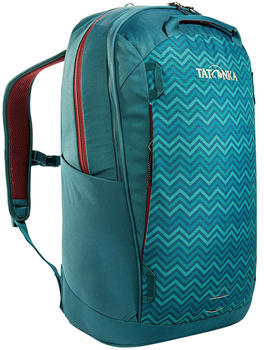 Tatonka City Pack 25 teal green zig zag