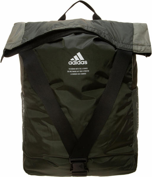 Adidas Classic Flap Top Shopper Backpack legend earth/legacy green/black (GD5617)
