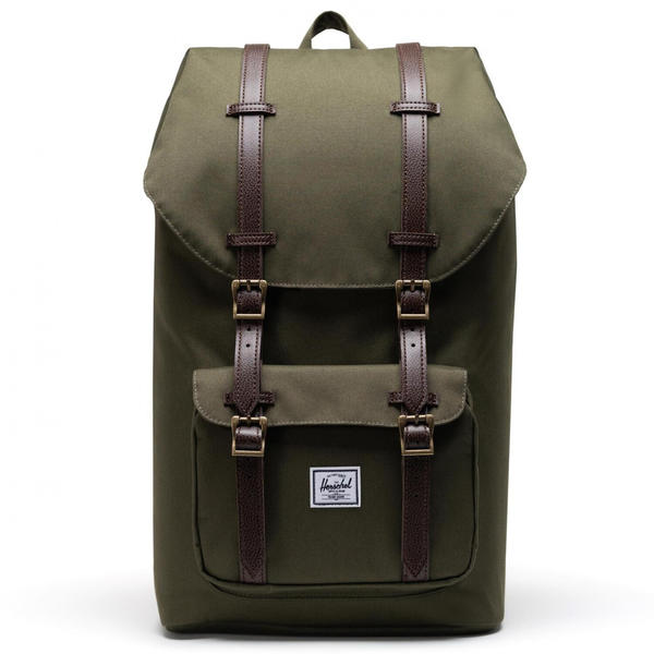 Herschel Little America Backpack (2021) ivy green/chicory coffee
