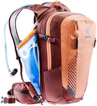 Deuter Compact EXP 12 SL (2021) sienna/redwood – Durchdachtes Tragesystem für ganztägigen Komfort