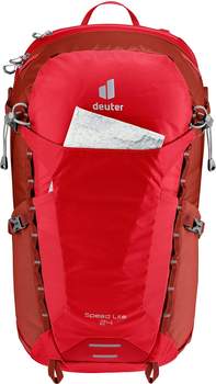 Deuter Speed Lite 24 (2021) chili-lava – Deuter Speed Lite 24 (2021) chili-lava: Der perfekte Begleiter für Outdoor-Abenteuer