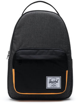Herschel Miller Backpack black crosshatch/black/blazing orange