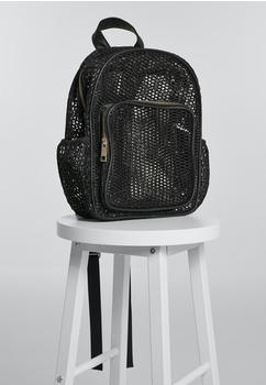 Urban Classics Lady Backpack Mesh Transparent (TB3324-00007-0050) black