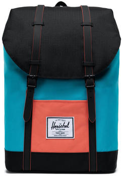 Herschel Retreat Backpack (2021) blue bird/black/emberglow
