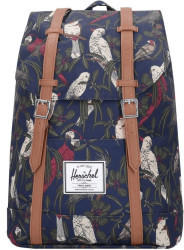 Herschel Retreat Backpack peacoat parlour/tan synthetic leather